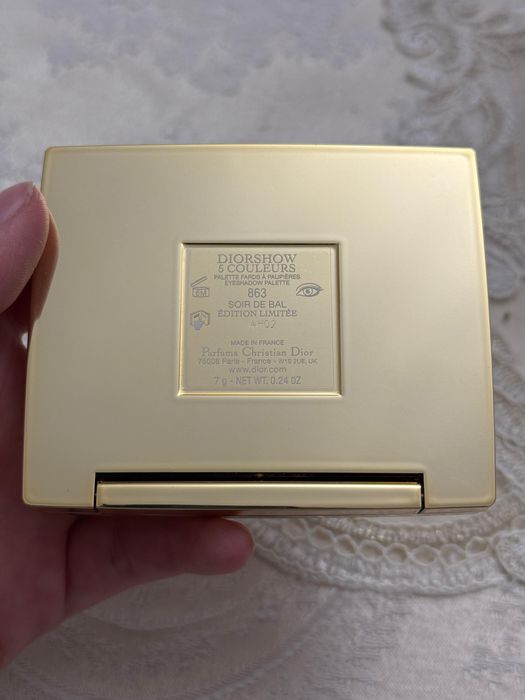 Лимитированная коллекция теней Dior