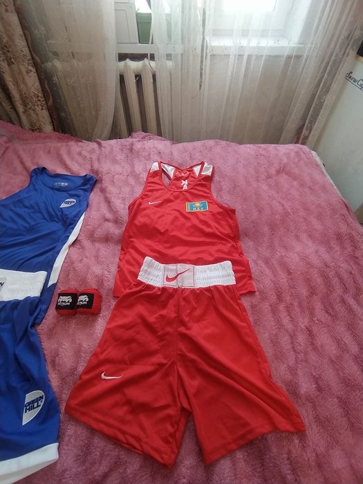 Боксерская форма nike и green hill