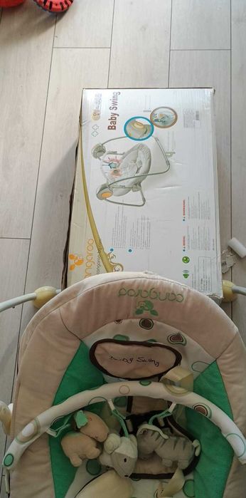 Електрическа люлка Baby Swing CANGAROO -чудесен подарък за родители