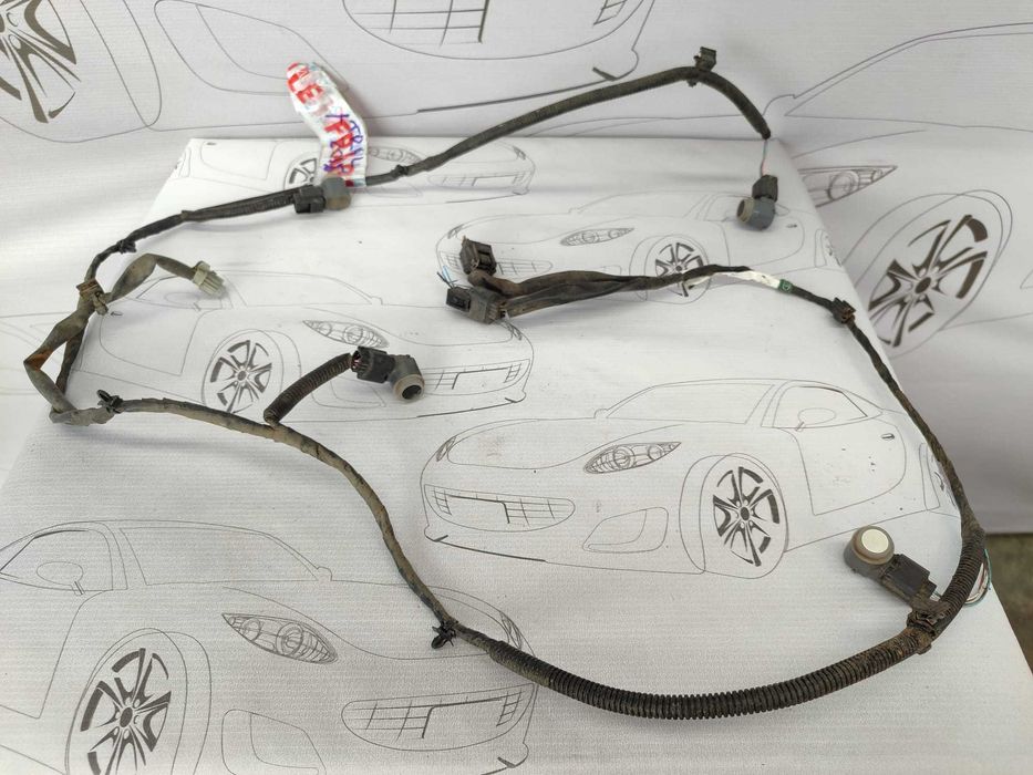 Senzori Parcare Spate (4 Buc.) + Instalatie Nissan X-Trail (T32) SUV 2014–2021 / Cod OEM 28438-4BA0B (5D2)