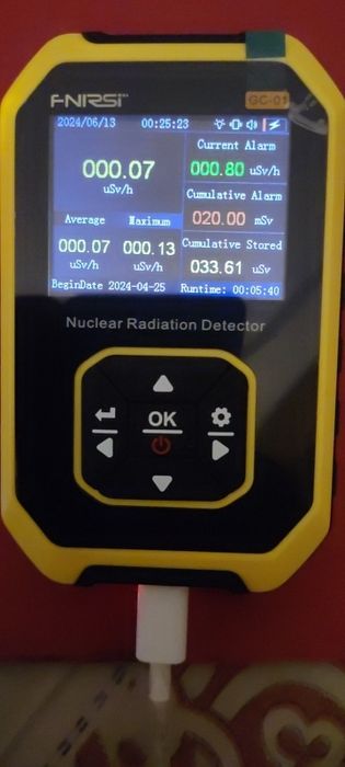 Гайгеров Брояч Детектор за Ядрена радиация дозиметър гама лъчи гамафон