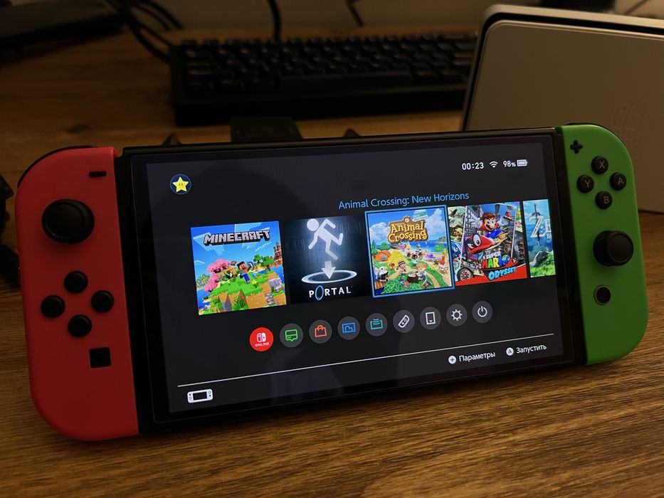 Nintendo switch OLED прошитый | 64gb + 256gb MicroSD (Kingston)