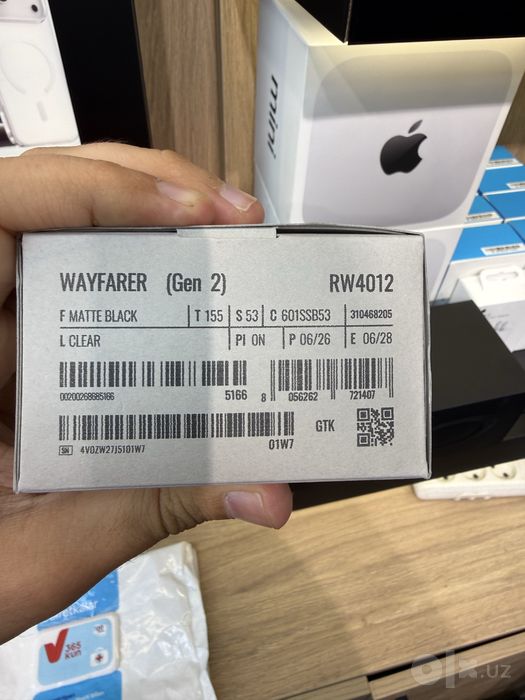 Rayban Meta Wayfarer Gen2 (matteBlack/Clear)