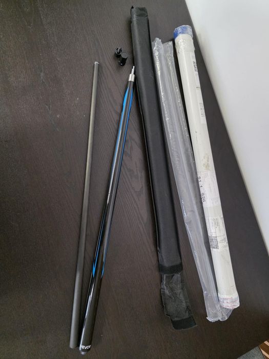 Tac de biliard Jump Break, 147, 3 cm, fibra de carbon + artar