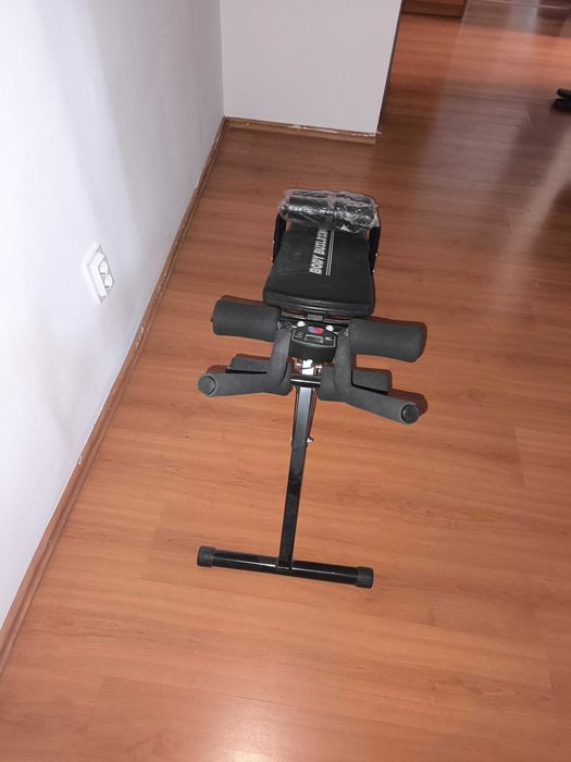 Aparat de fitness pentru abdomene reglabil în 3 trepte