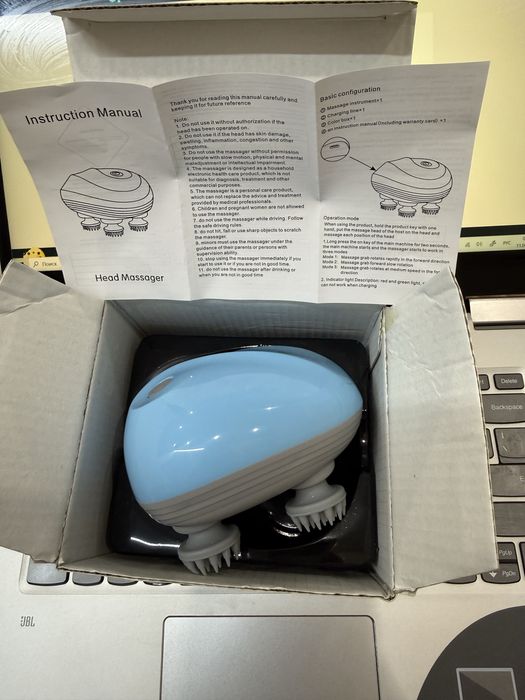 Смарт масссажер для головы и шеи