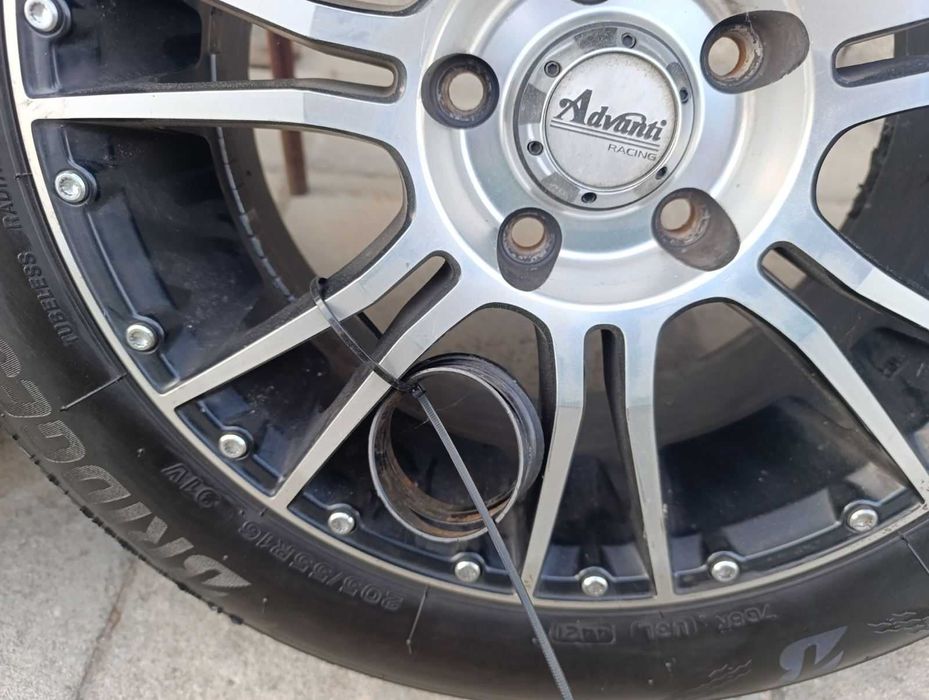Алуминиеви джанти "Advanti Racing" 5x100 16 с гуми Bridgestone Turanza