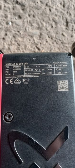 Pompa grundfos magna 1 80 60