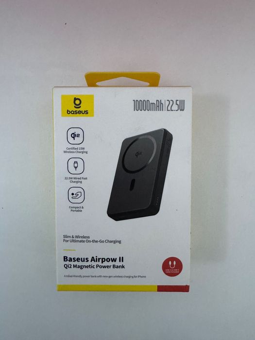 Baseus Airpow 2 Qi2 Magsafe Power bank 10000mAh 22W