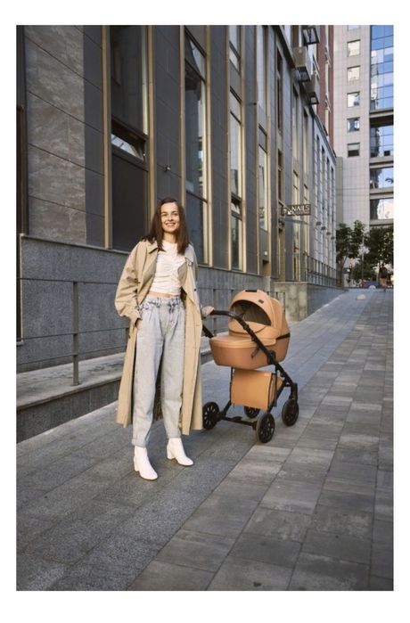 Коляска ANEX e/type caramel 2в1