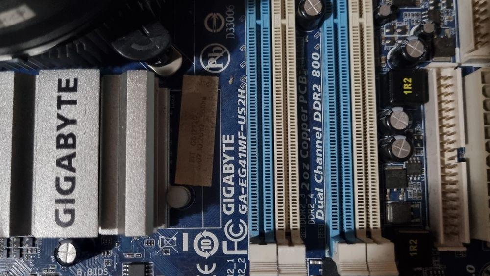 Kit Retro: Core 2 Quad Q8200 + Gigabyte EG41MF + Cooler