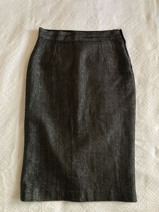 Dolce & Gabbana Оригинална пола с ламе