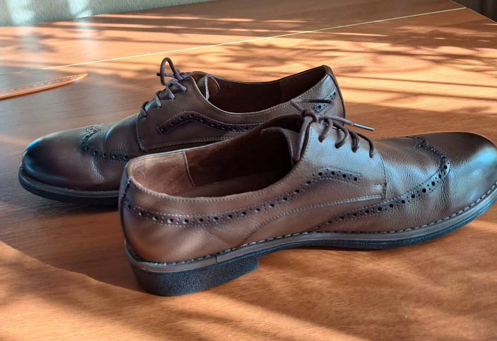 Туфли  мужские кожаные 44