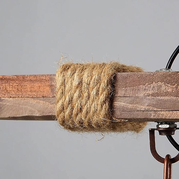 Луксозно осветително тяло в модерен ретро рустик дизайн