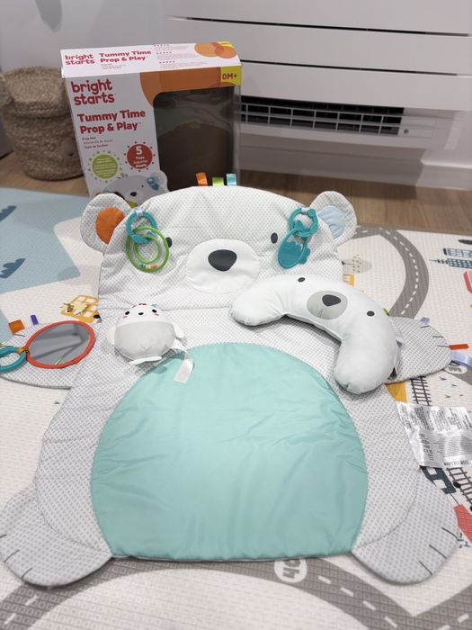 Мека постелка за игра с активности Bright Starts – Tummy Time