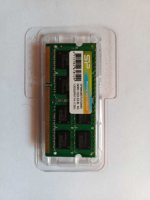 Memorie RAM Laptop SODIMM Silicon Power ELPIDA DDR3 1x4GB, 1333MHz