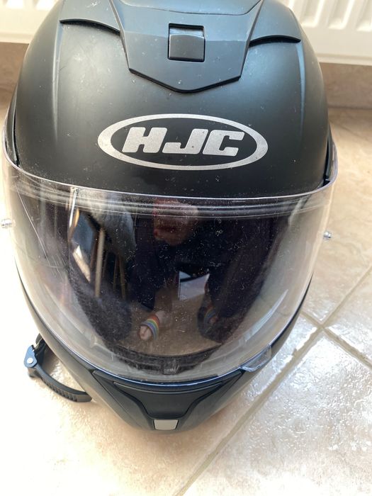 Каска HJC open face с включен блутут