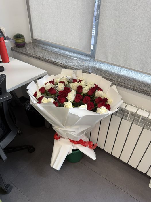 Цветы розы.