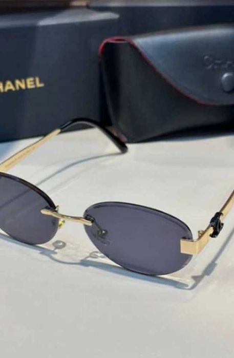 Ochelari De Soare Chanel Negri Unisex Vara