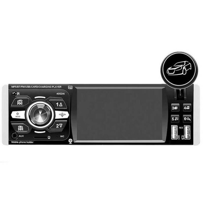 Мултимедия видео авторадио за кола автомобил usb bluetooth cd dvd