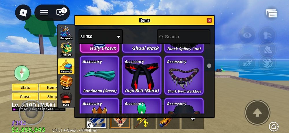 Аккаунт блокс фрукт