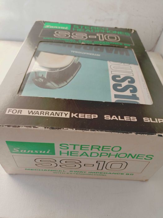 Ретро слушалки Sansui SS10