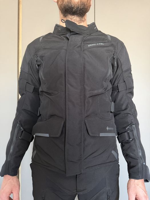 RICHA CYCLONE 2 gore-tex  impermeabila  NEGRU, S