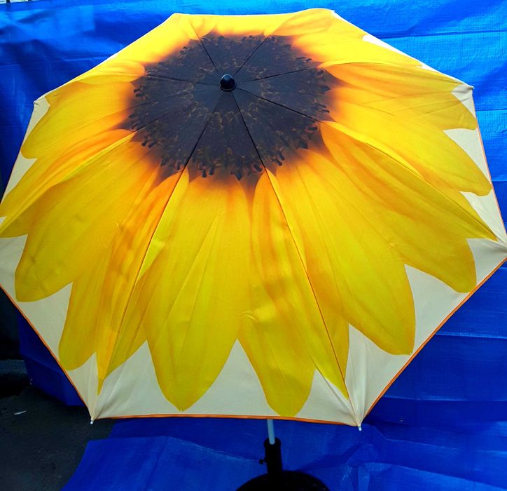 Umbrele pentru plaja, camping cu diametrul 1,6 m si protectie UV - 50