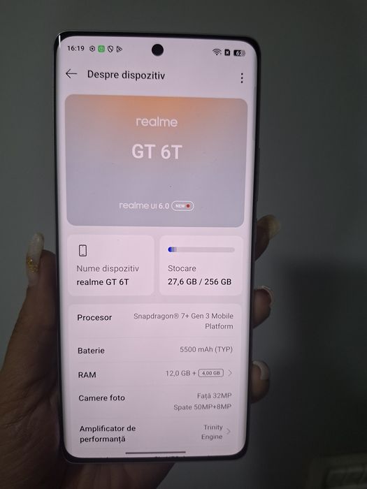 Realme GT 6T 12gb/256Gb