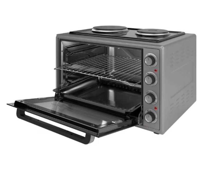 Нова мини/малка готварска печка с вентилатор  65л ELITE EMO-FL 65 2590