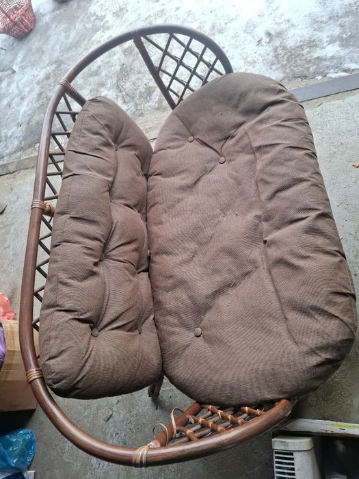 Диван ротанговый