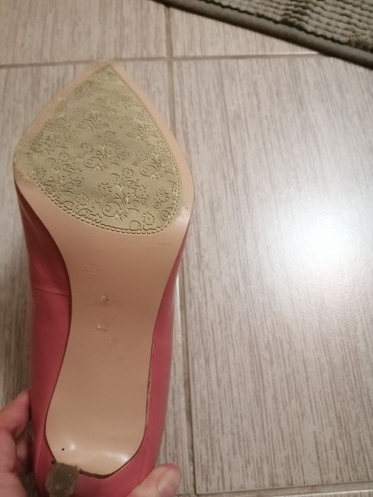 Pantofi stileto somon