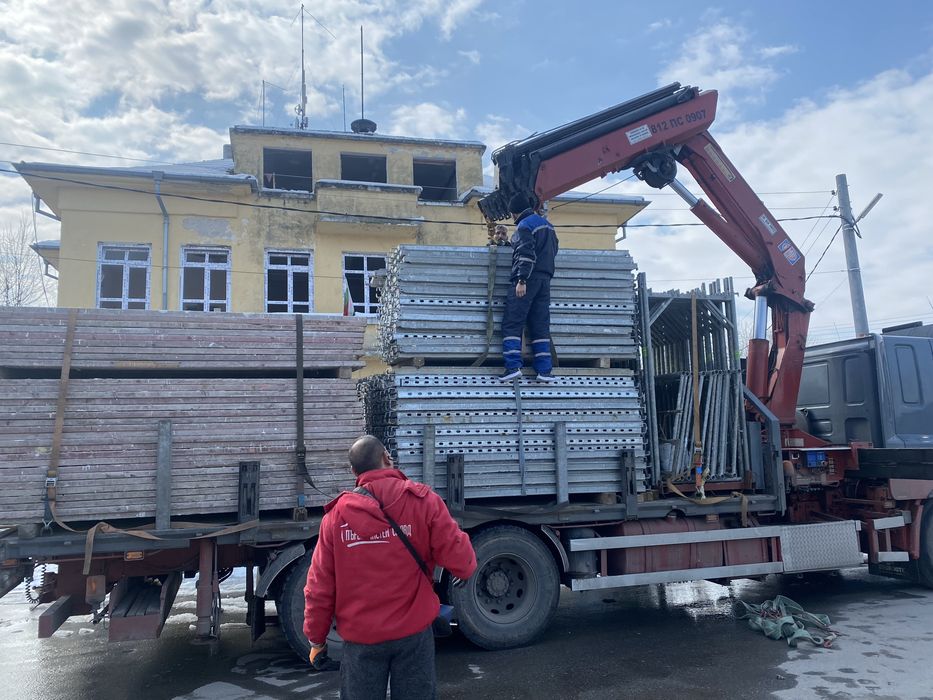 Скеле под наем с монтаж и демонтаж