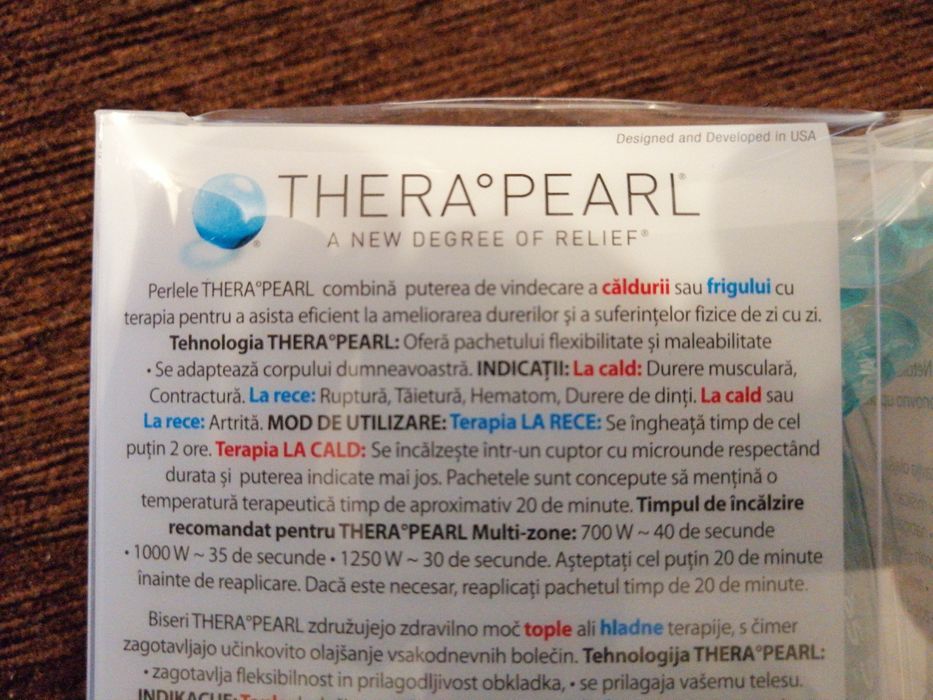 Compresa umăr cald-rece Thera Pearl, 19.1cm x 11.4cm