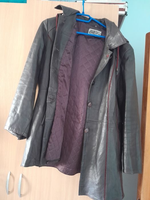 Haină de piele naturală3/4