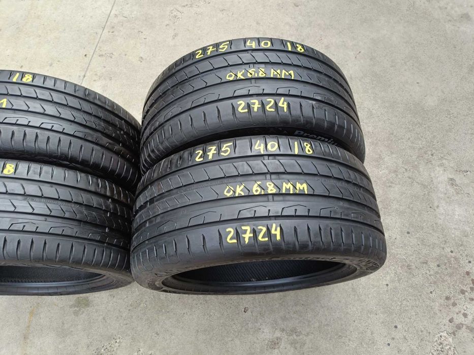 Set 4 anvelope vara 245 45 18 cu 275 40 18 Continental PremiumContact 7 dot 2724