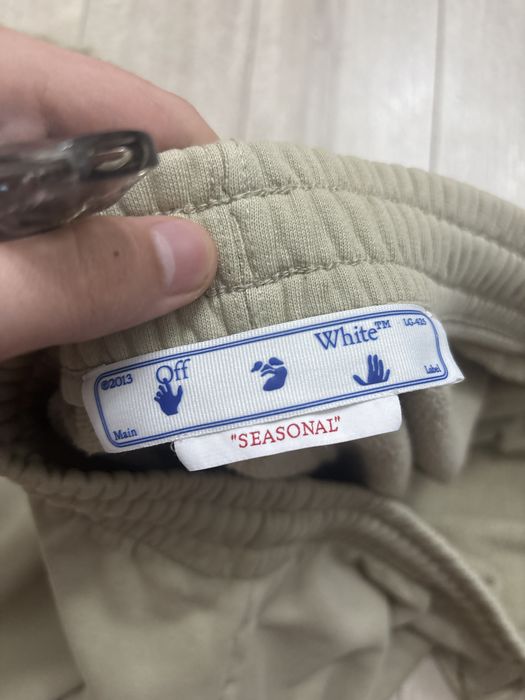 Off white pantaloni
