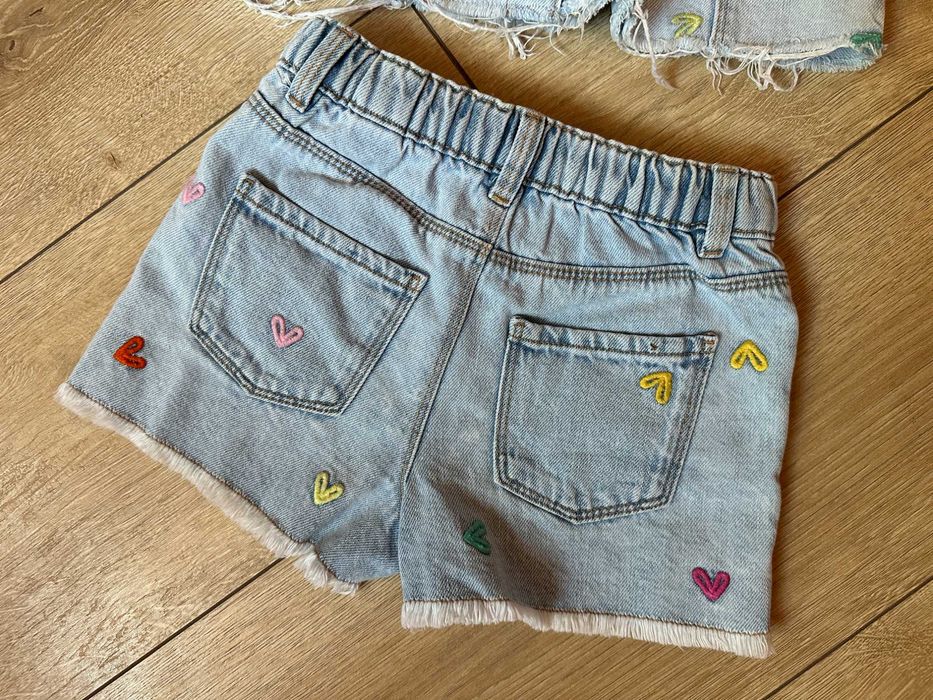 Комплект дънково яке, къси панталони ZARA, размер 104 + ПОДАРЪК