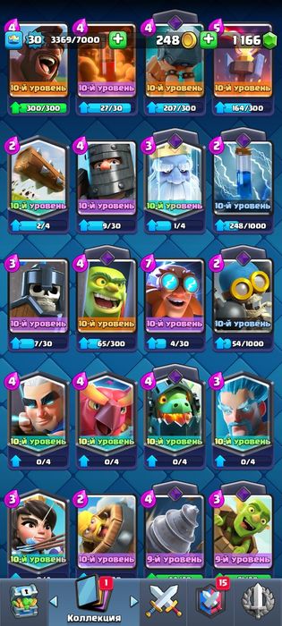 Аккаунт в клеш рояле