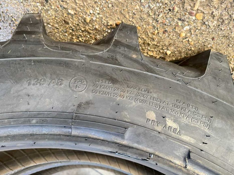 Cauciucuri noi agricole OZKA 380/85 R38 Livrare rapida 14.9-38
