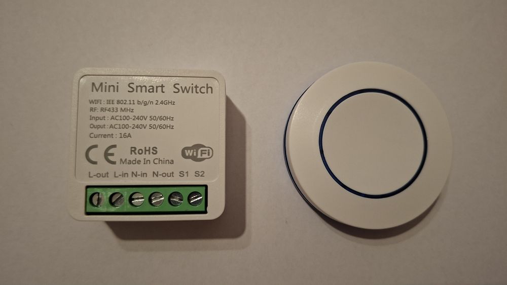 Releu  Tuya zigbee / wi-fi + rf433 comutator inteligent / smart switch