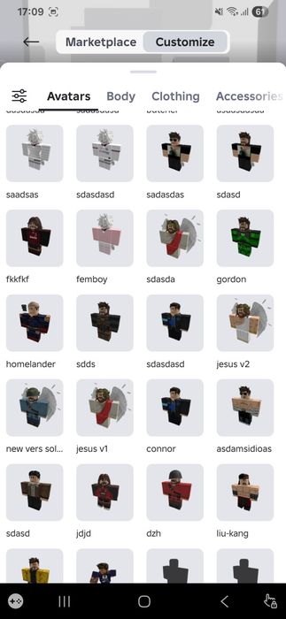 Продам аккаунт в роблоксе