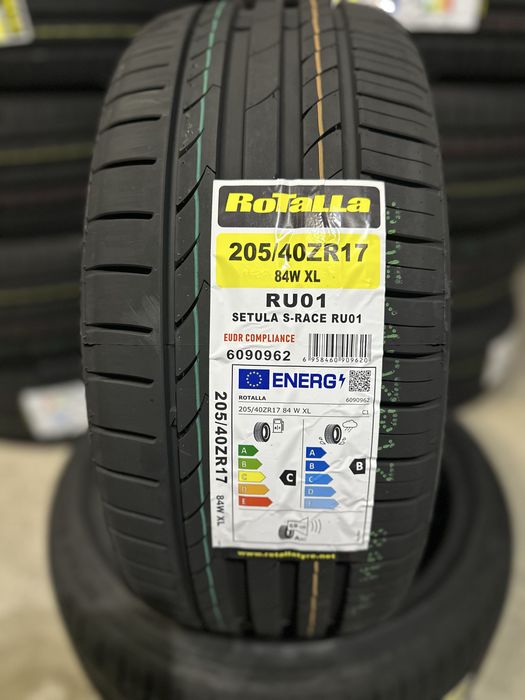 Нови летни гуми ROTALLA RU01 205/40R17 84W XL НОВ DOT БОРД 2054017