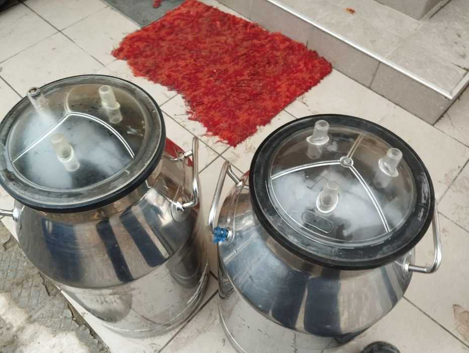 Bidon ,butoi inox pentru muls  lapte40l