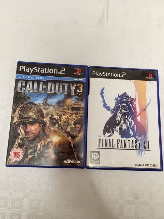Final fantasy  Call of duty ps 2.
