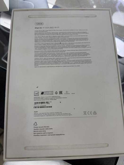 iPad Air 6 128gb 92%