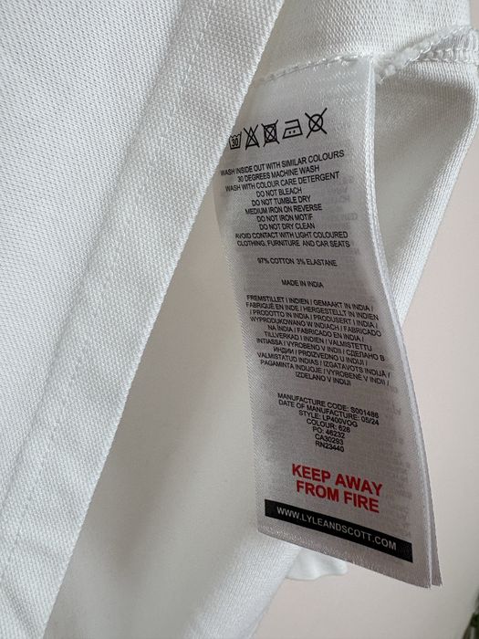 Lyle & Scott поло с дълъг ръкав