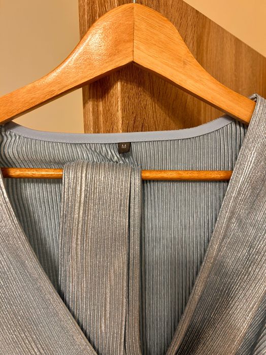 Светлосиня рокля М размер