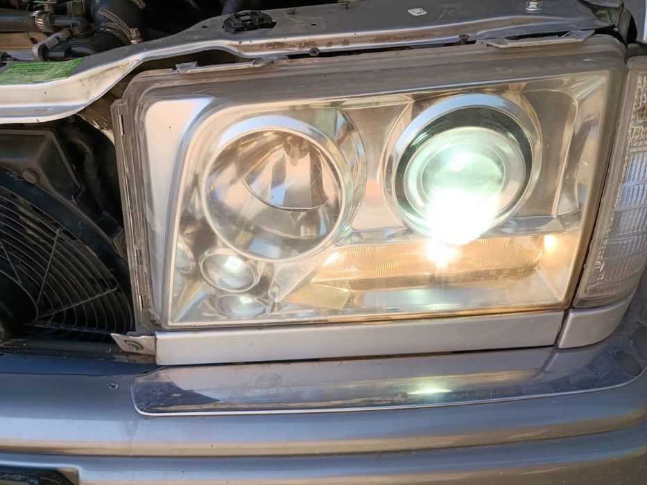 Мерс фары на w124