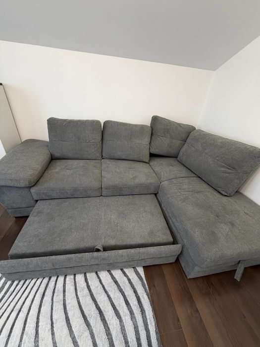 Vand coltar extensibil cu sezlong dreapta - stare foarte buna